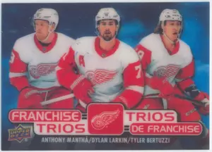 2020-21 TIM HORTONS - ANTHONY MANTHA/DYLAN LARKIN/TYLER BERTUZZI #T-12 FRANCHISE TRIOS
