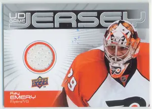 2010-11 UPPER DECK - RAY EMERY #GJ-RE GAME JERSEY