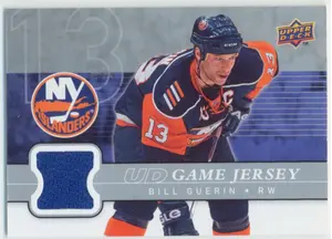 2008-09 UPPER DECK - BILL GUERIN #GJ-BG GAME JERSEY
