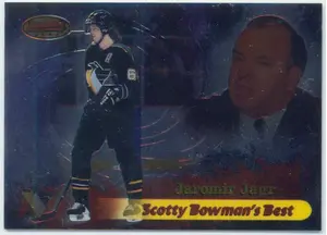 1998-99 BOWMAN'S BEST - JAROMIR JAGR #SB6 SCOTTY BOWMAN'S BEST