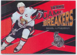 2010-11 VICTORY - DANIEL ALFREDSSON #GB-DA GAME BREAKERS