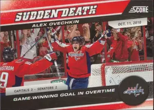 2011-12 SCORE - ALEX OVECHKIN #2 SUDDEN DEATH