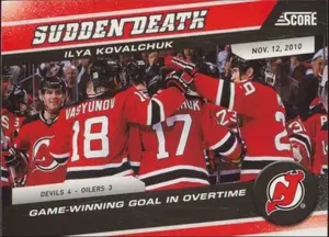 2011-12 SCORE - ILYA KOVALCHUK #11 SUDDEN DEATH