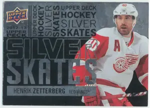 2012-13 UPPER DECK - HENRIK ZETTERBERG #SS12 SILVER SKATES