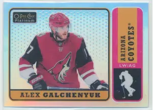2018-19 O-PEE-CHEE PLATINUM - ALEX GALCHENYUK #R-30 RETRO RAINBOW