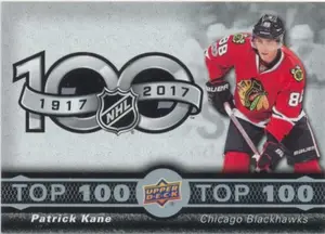 2017-18 TIM HORTONS - PATRICK KANE #TOP-4 TOP 100 CL