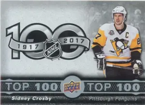 2017-18 TIM HORTONS - SIDNEY CROSBY #TOP-1 TOP 100 CL