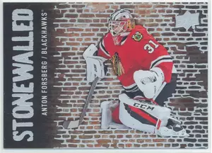 2018-19 UPPER DECK - ANTON FORSBERG #SW-22 STONEWALLED