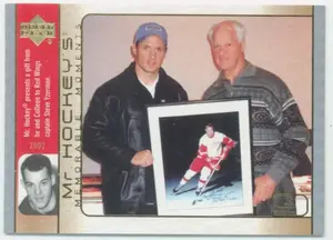 2003-04 UPPER DECK - GORDIE HOWE #GH30 MR. HOCKEY'S MEMORABLE MOMENTS