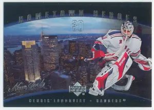 2006-07 UPPER DECK - HENRIK LUNDQVIST #HH36 HOMETOWN HEROES