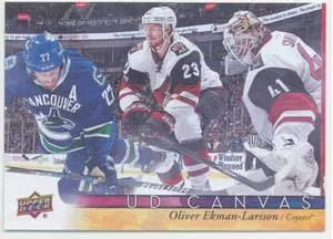 2017-18 UPPER DECK - OLIVER EKMAN-LARSSON #C6 CANVAS
