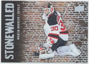 2018-19 UPPER DECK - MARTIN BRODEUR #SW-47 STONEWALLED