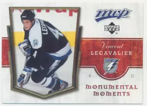 2007-08 MVP - VINCENT LECAVALIER #MM12 MONUMENTAL MOMENTS
