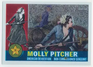 2009 Topps Heritage - Molly Pitcher #C2 American Heroes Edition Chrome 266/1776