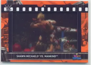 2021 Topps WWE - Shawn Michaels/Mankind #FS-SM Film Strip Orange 9/50