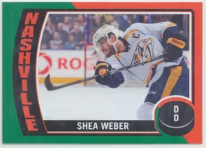 2014-15 O-PEE-CHEE - SHEA WEBER #ST-21 STICKERS