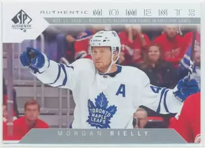 2018-19 SP AUTHENTIC - MORGAN RIELLY #111 AUTHENTIC MOMENTS
