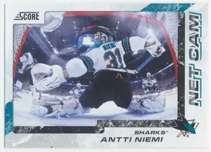 2011-12 SCORE - ANTTI NIEMI #11 NET CAM