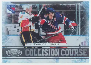 2011-12 PANINI CERTIFIED - RYAN CALLAHAN #2 COLLISION COURSE