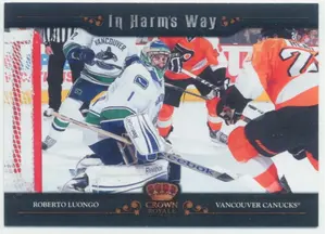 2011-12 PANINI CROWN ROYALE - ROBERTO LUONGO #1 IN HARM'S WAY