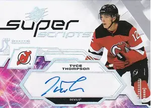 2023-24 SPx Superscripts Auto SS-TT Tyce Thompson
