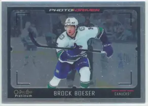 2021-22 O-PEE-CHEE PLATINUM - BROCK BOESER #PD-8 PHOTO DRIVEN