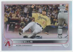 2022 Topps Chrome - Drew Ellis #77 Refractor Parallel