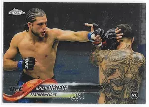 2018 Topps UFC Chrome #79 Brian Ortega RC
