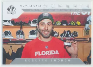2018-19 SP AUTHENTIC - ROBERTO LUONGO #106 AUTHENTIC MOMENTS