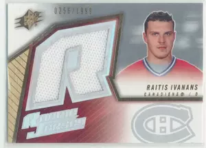 2005-06 SPX - RAITIS IVANANS #140 ROOKIE JERSEYS 256/1999