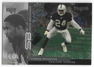 1998 Black Diamond Rookie Edition Sheer Brilliance #B15 Charles Woodson (0636/2400) *