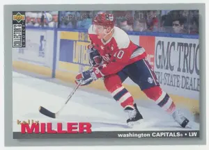 1995-96 COLLECTOR'S CHOICE - KELLY MILLER #82 PLAYER'S CLUB