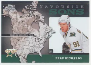 2008-09 UPPER DECK - BRAD RICHARDS #FS2 FAVOURITE SONS