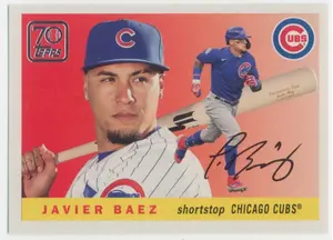 2021 Topps - Javier Baez #70YT-5 70 Years of Topps Baseball
