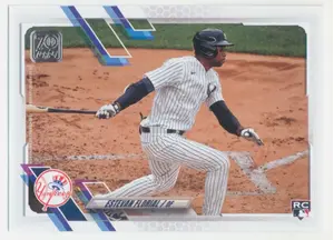 2021 Topps - Estevan Florial #406 RC