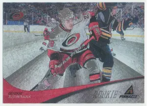 2011-12 PANINI PINNACLE - JUSTIN FAULK #268 ROOKIE ICE BREAKERS