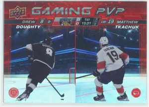 2024-25 UPPER DECK - DREW DOUGHTY/MATTHEW TKACHUK #GPVP-2 GAMING PVP