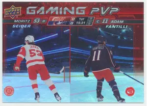 2024-25 UPPER DECK - MORITZ SEIDER/ADAM FANTILLI #GPVP-24 GAMING PVP