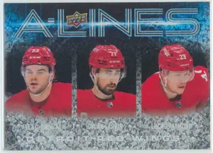 2024-25 UPPER DECK - ALEX DeBRINCAT/DYLAN LARKIN/LUCAS RAYMOND #AL-11 A-LINES