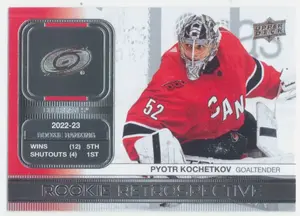 2023-24 UPPER DECK - PYOTR KOCHETKOV #RR-19 ROOKIE RETROSPECTIVE
