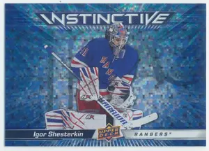 2023-24 UPPER DECK - IGOR SHESTERKIN #IN-2 INSTINCTIVE SPECKLE