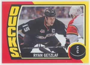 2014-15 O-PEE-CHEE - RYAN GETZLAF #ST-59 STICKERS