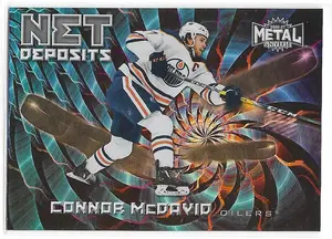 2020-21 Metal Universe Net Deposits #ND-19 Connor McDavid