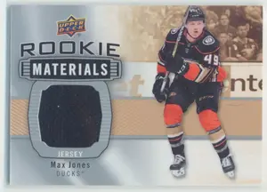2019-20 UPPER DECK - MAX JONES #RM-MJ ROOKIE MATERIALS
