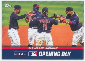 2021 Topps Opening Day - Cleveland Indians #OD-5 Opening Day
