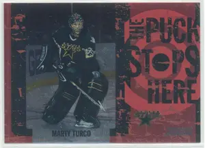 2002-03 STADIUM CLUB - MARTY TURCO #PSH7 THE PUCK STOPS HERE