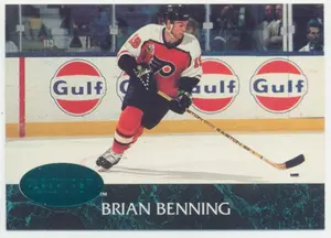 1992-93 PARKHURST - BRIAN BENNING #125 EMERALD ICE