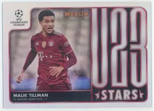 2021-22 Topps Merlin Collection Chrome UCL - Malik Tillman #U23-9 U23 Stars