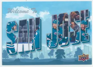 2022-23 UPPER DECK - WELCOME TO SAN JOSE #WT-24 (SHARKS)