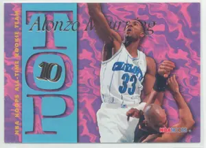 1995-96 NBA Hoops - Alonzo Mourning #AR6 Top 10
